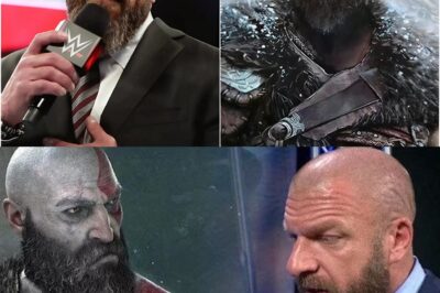 🛑 Triple H, the famous former wrestler, has OFFICIALLY CONFIRMED the role of Kratos in the live-action GOD OF WAR movie. Fans are excited because of the similarity in appearance between Triple H and Kratos