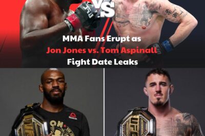 MMA Fans Erupt as Jon Jones vs. Tom Aspinall Fight Date Leaks