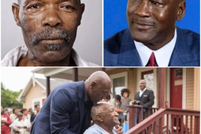 Michael Jordan Discovers His High School Janitor Still Working at 80, His Next Move Stuns Everyone