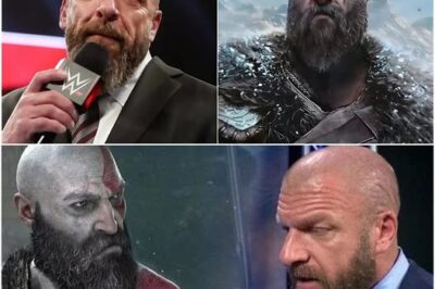 🛑 Triple H, the famous former wrestler, has OFFICIALLY CONFIRMED the role of Kratos in the live-action GOD OF WAR movie. Fans are excited because of the similarity in appearance between Triple H and Kratos – H