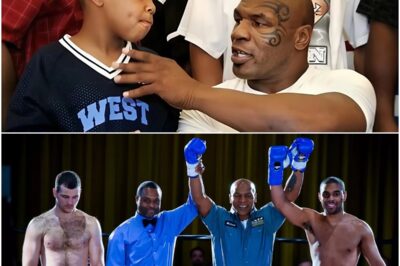 🛑Mike Tyson Was Filled With Pride As His Son Amir Tyson Followed In His Footsteps On The Boxing Path, Demonstrating Overwhelming Power With An Impressive Victory In Just 20 Seconds In His First International Match At The Age Of 19.