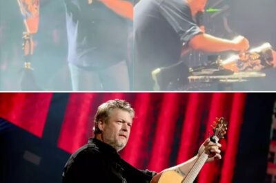 Blake Shelton just proved once again why he’s the ultimate country superstar with a heart of gold! In a night full of unforgettable moments, he left the crowd in North Carolina cheering louder than ever—first by signing a fan’s prosthetic leg like it was the ultimate VIP keepsake, and then by bringing an 84-year-old birthday girl onstage for the celebration of a lifetime. The laughter, the music, the pure joy—this was more than just a concert. It was a night these fans will be talking about forever!