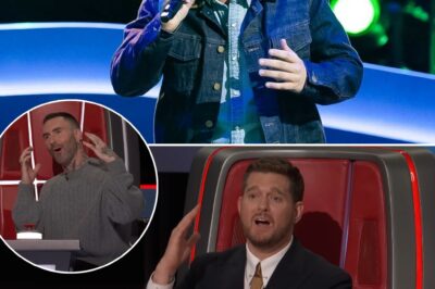 A 17-year-old country singer stepped onto The Voice stage, nerves in check but fire in their soul. The moment they opened their mouth, time stood still. Their voice wasn’t just good—it was raw, honest, and cut straight to the heart, like a knife through glass. The coaches were frozen, hanging onto every note, their faces shifting from curiosity to pure awe. And then—BAM! The chairs spun, one after the other, as the power of that voice proved undeniable. By the end, the entire room knew they had just witnessed something unforgettable.