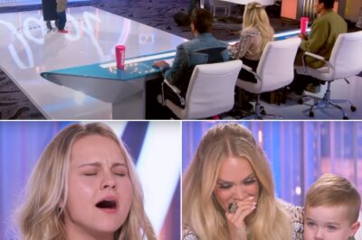 A 25-year-old stay-at-home mom took the American Idol stage with her toddler son in tow, ready to give the performance of a lifetime. With her husband, Austin, accompanying her on piano, she turned to Carrie Underwood for a little help—asking if her son, Emerson, could sit with the Idol winner during her audition. Without hesitation, Carrie scooped the little boy into her arms and watched as the contestant delivered a heartfelt rendition of Jesus, Take the Wheel. By the time she finished, Carrie was in tears, deeply moved by the emotional performance.