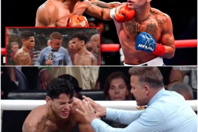 🛑WAR IN THE RING! Rolly Romero crushes Ryan Garcia with a brutal knockout. “King” is down for over three minutes!