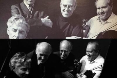 In 1972, three of the greatest musicians of the 20th century—David Oistrakh, Mstislav Rostropovich, and Sviatoslav Richter—came together in a historic performance of Beethoven’s Triple Concerto in Moscow. The legendary violinist, cellist, and pianist united to perform this monumental piece with unparalleled precision and passion. Under the baton of the esteemed conductor, the trio brought Beethoven’s masterpiece to life, blending their distinctive sounds into a harmonious and powerful collaboration. This unforgettable concert remains one of the most iconic moments in classical music history, showcasing the mastery and chemistry of three extraordinary artists.