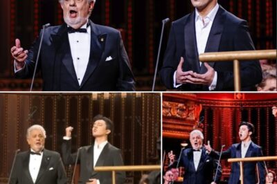 This Kazakh virtuoso will leave you speechless in this spellbinding viral duet! Dimash Qudaibergen, the rising classical star from Kazakhstan, created an unforgettable moment when he joined Spanish legend Plácido Domingo for a breathtaking rendition of The Pearl Fishers’ Duet. Qudaibergen opened with a poignant, yearning tenor, showcasing his emotional depth, while Domingo, known for his role in The Three Tenors, supported with his rich, sonorous baritone, delivering a performance that perfectly balanced passion and technical mastery.