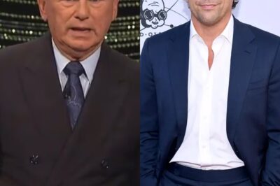 Pat Sajak reacts when Ross McCall, Maggie’s boyfriend, uses inappropriate language about his daughter.