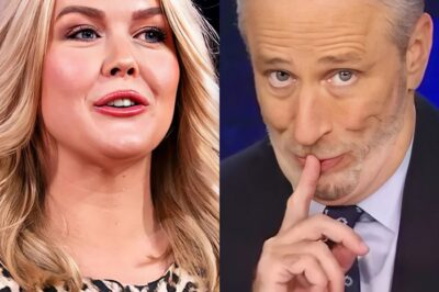 SHOCKING: Jon Stewart just mocked Karoline Leavitt but immediately faced her ruthless comeback—a statement that exploded all over American social media!
