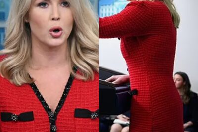 What Critics Are Saying About the Intriguing Detail of Press Secretary Karoline Leavitt’s Red Dress and Its Unexpected Origins
