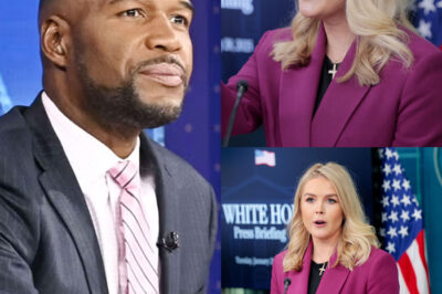 Fans Can’t Stop Laughing After Karoline Leavitt Outsmarts Michael Strahan On Air — And They’ve Just Given Her The Funniest New Nickname! It started with a heated exchange, but Karoline’s sharp response left everyone speechless — including Michael Strahan.