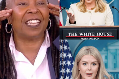 Mic Drop Moment—Karoline Leavitt ROASTS Whoopi Goldberg and The View—Whoopi So Humiliated, She INTERRUPTS and Switches the Topic! In a jaw-dropping live TV moment, Karoline Leavitt delivered a savage roast of Whoopi Goldberg and The View, leaving the hosts visibly stunned.