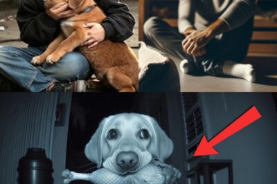 Whatch: Puppy stole food at night… Owners cried when they found out why