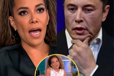BREAKING NEWS: Sunny Hostin Shocks Audience by Calling Elon Musk an “ASSHOLE” on The View. Musk’s 8-word response left the entire studio stunned, prompting Joy Behar to immediately apologize