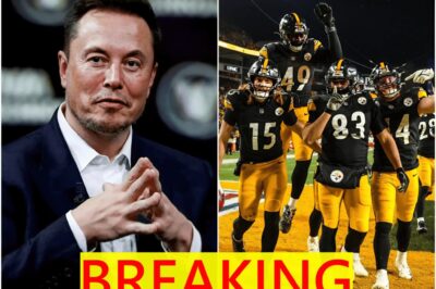 BREAKING NEWS: Billionaire Elon Musk emerges as the leading candidate to buy the Pittsburgh Steelers for $12 billion, leaving NFL fans both shocked and excited.