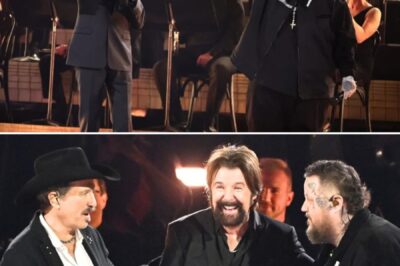 Brooks & Dunn’s classic got a second life when Jelly Roll joined forces with the country legends for a jaw-dropping live performance at the CMA Awards. Their powerful remake shot straight to #1 on iTunes, fueled by Jelly Roll’s soulful voice adding raw emotion and magic to the hit. The audience was left in awe, and the collaboration became an instant sensation, proving some songs only get better with time—and the right touch.