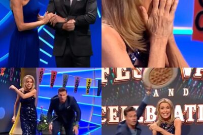 Ryan Seacrest falls again in another ridiculous Wheel of Fortune mishap and fans begin to question whether the clumsiness is all part of an act