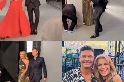 Behind-the-scenes sparks on “Wheel of Fortune”: Fans swoon over the undeniable “chemistry” between Ryan Seacrest and Vanna White.