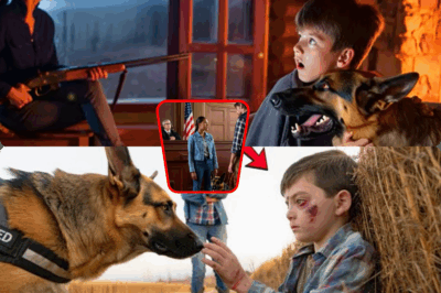 Heart-Stopping Rescue: A Broken Child Clings to a Scarred, Retired K9 as a Ruthless Sheriff and Cold Agents Storm a Rural Cabin—Will Love and Loyalty Triumph Over The Horrors He’s Fled?