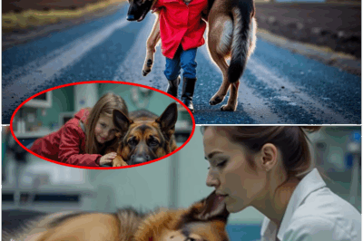 Lone 8-Year-Old Defies All Odds to Save a Bloodied German Shepherd—But When Tragedy Strikes Twice, What Happens in the Clinic Leaves Even Expert Vets Sobbing and the Whole Town Speechless!