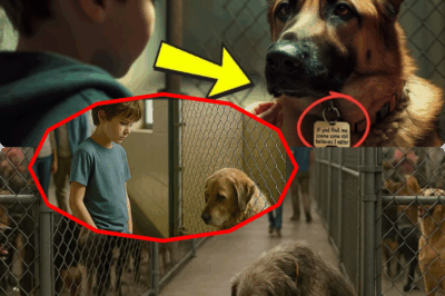 A Sad Collared Dog Waited Months as People Ignored Him—Until a Boy Read the Collar’s Message. The Truth Behind the Words Will Melt Your Heart and Leave You in Tears!