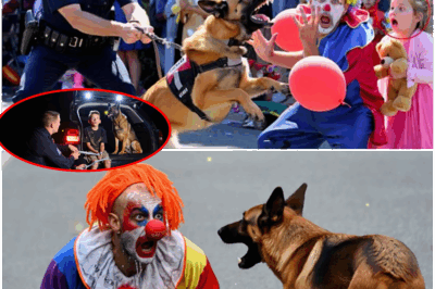 Dog’s Instinct Exposes Evil—Springfield’s “Parade Performer” Linked to Horrific Underground Child Abduction Ring! Crowds cheered, cameras flashed, and kids danced—until K9 Thor’s mysterious attack revealed a monster masquerading as a clown. Sweeping police operations would unveil dark secrets: hidden children, underground lairs, and an abduction ring—turning an ordinary day into a nightmare burned into the city’s memory forever.