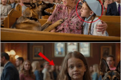 A peaceful church service is thrown into chaos when a retired K9 German Shepherd begins barking uncontrollably. Her determined actions lead churchgoers behind the altar, where they discover a terrified, missing girl hidden from view. The rescue inspires awe, proving a hero’s instincts never fade—even in retirement.
