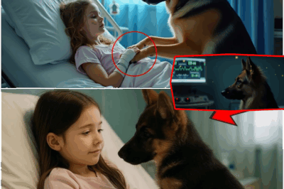 Hospice Staff Fear “Haunted Room”—But No One Expected a Miraculous Revival: German Shepherd Appears from Nowhere and Saves Little Girl in Coma as Temperatures Plummet and Shadows Stir!