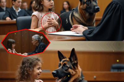 Courtroom STOPS Breathing as 9-Year-Old Girl Surprises Everyone with Secret Signal to Her Dog — Judge Left Paralyzed by Heart-Shattering Truth That Shakes the Whole Town!