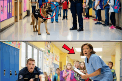Shocking Revelation: K9 Dog’s Relentless Bark Uncovers Sinister School Abuse Ring—The Discovery Leaves Authorities and Parents Reeling, as Disturbing Secrets Hidden in Plain Sight Finally See the Light, Forcing an Entire Community to Face a Devastating Truth That No One Ever Dared Suspect!