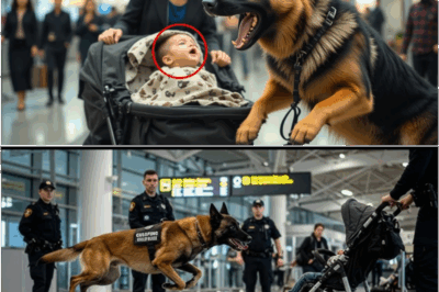 Panic Erupts as Customs Dog Jumps Into Baby Stroller—What Fell Out Had Airport Security Racing for Cover! Exclusive Details Emerge About the Shocking Find That Has Airlines, Parents, and Travelers Worldwide Reeling, While the Startled Family Insists It Was All a Terrible Mistake!