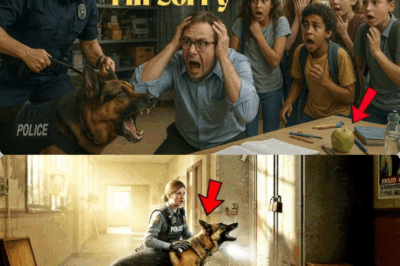 Terrifying Discovery at Willow Creek School: K9 Hero Leads Police to Underground Network of Stolen Student Accounts, Fake IDs, and Espionage Cameras—Suspect Teacher Chased Through Hallways in Wild Showdown, Sparking Mass Panic as Cops Investigate What Other Horrifying Secrets Lurk Under the Halls!