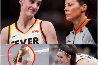 JUST IN: New footage just surfaced—Caitlin Clark was hit harder than anyone realized. These weren’t just fouls… they were assaults. And the ref? Silent, frozen, and now facing serious consequences. The internet is demanding accountability—and this may be the moment that changes everything in the WNBA.