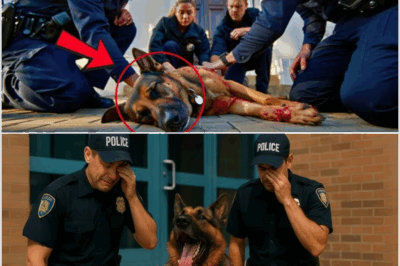 The sudden collapse of a brave K9 dog at the police station stunned everyone, but what officers found on his tag was even more shocking—a hidden clue to a case that had haunted the city for years. From heartbreak to hope, the mysterious dog became the key to justice at last.