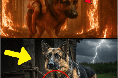 Unstoppable Courage: K9 Dog Defies Deadly Inferno, Races Into Blazing Building and Carries Little Girl to Safety—Jaw-Dropping Footage Captures the Heart-Stopping Moment That Turned a Tragedy Into an Inspirational Legend of Animal Heroism!
