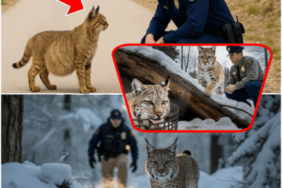 A Life-Changing Encounter: The Heartbreaking Reason Why a Pregnant Bobcat Led an Experienced Officer Deep into the Snowy Montana Wilderness, and How One Act of Animal Courage Transformed His Understanding of Compassion, Survival, and the Unspoken Connection Between Humans and the Wild