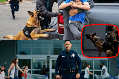 Heart-Stopping Rescue: Police Dog Leaps Into Action to Save Missing Child in Supermarket, Exposing Shocking Abduction Plot That Goes Far Beyond One Victim—Authorities Warn of ORGANIZED GANG Preying on Children in Everyday Places.
