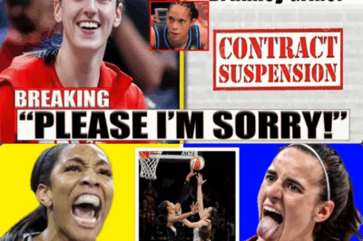 Brittney Griner Reportedly Faces Suspension from the League After Allegedly Making a Racist Remark Toward Caitlin Clark – Controversy Erupts as Fans and Officials React to the Incident Captured Quietly but Clearly by Cameras, Raising Serious Questions About Sportsmanship and Professional Conduct
