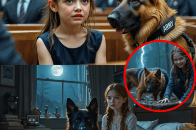 During a Dramatic Court Hearing Where a Young Girl Faces the Agony of Her Father Being Sentenced to Death, an Extraordinary and Unimaginable Scene Unfolds as Their Beloved Dog Breaks the Silence With a Heroic Move, Leaving the Courtroom Audibly Gasping and Restoring Unexpected Faith in the Power of Love and Loyalty.