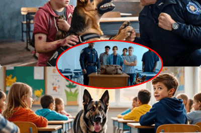 The Hero Dog Who Silently Exposed a Nightmare: How a Retired K9 Uncovered a School’s Darkest Secret and Changed a Boy’s Life Forever, Sending Shockwaves Across an Entire Town and Forcing Authorities to Rethink Child Safety in Every American Classroom!