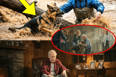 He Lost His Wife, Found Purpose in the Storm: Brave Widower Risks His Life to Rescue Abandoned Police Dog from Certain Death—But a Heartbreaking Farewell, a Shocking Discovery, and a Reunion Against All Odds Will Leave You Weeping for the Man Who Gave Everything to Save a Friend He Never Knew He Needed!