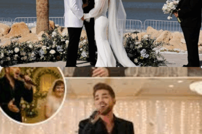 Adam Lambert Brings Down the House at Celine Dion’s Son’s Monaco Wedding—His Powerhouse Queen Ballads Reduce Guests to Tears, But Nothing Prepares Them for the Sudden Arrival of a Legendary Superstar! Whispers Fly as Shocked Crowd Witnesses a Jaw-Dropping Onstage Reunion No One Could Have Imagined—Watch the Viral Footage!