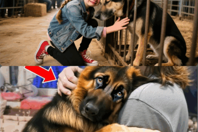 Battle for a Hero’s Dog Explodes at Auction: Mysterious Girl’s Tiny Bid, Ruthless Security Mogul, and the Town’s Darkest Secrets Laid Bare in Bidding War!