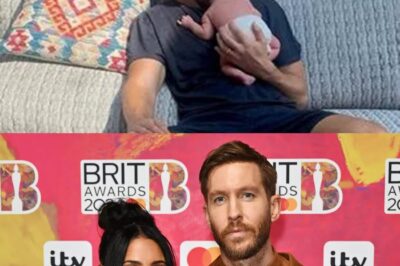 Calvin Harris reveals details of Vick Hope’s home birth and graphic snap stuns fans