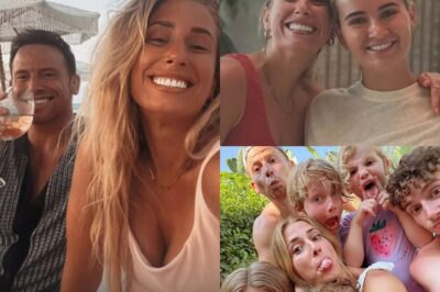 Stacey Solomon revealed that she spent the first part of her family holiday with Molly Mae, Tommy Fury and their daughter Bambi as she revealed she ‘fell in love’ with them