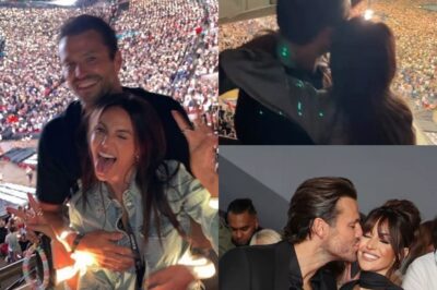 Michelle Keegan and Mark Wright showed off their love for one another as they enjoyed the classic tunes at Coldplay’s concert, which is part of the band’s world tour