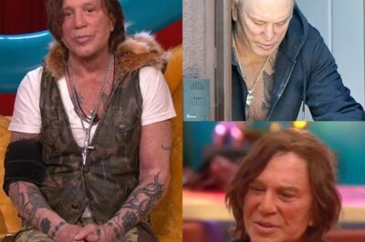 Celebrity Big Brother star Mickey Rourke was kicked out of the BB house earlier this year after ‘use of inappropriate language’ and ‘instances of unacceptable behaviour’