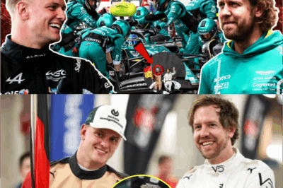 Sebastian Vettel’s Unexpectedly Touching Message To Mick Schumacher Leaves Fans Stunned! What’s Behind The Deep Relationship Between The Two German Racers That Has Stirred Fans’ Hearts? Emotional Moments And Secret Stories You Didn’t Know About Their Friendship!