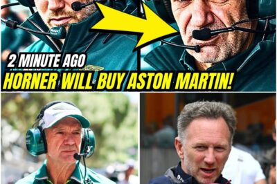 Shockwaves in the Paddock as Christian Horner’s Latest Words Ignite Frenzy Over a Potential Aston Martin Buyout – Is This the Boldest Move in Years or Just Another High-Stakes Mind Game in Formula 1’s Endless Battle for Power?