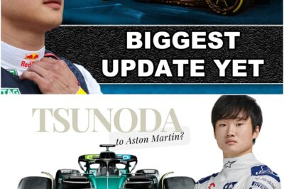 Is Tsunoda about to join Aston Martin? Recent talks with Honda have revealed some surprising developments that could completely change the driver market. Is he ready to move to a top team? Stay tuned for updates!
